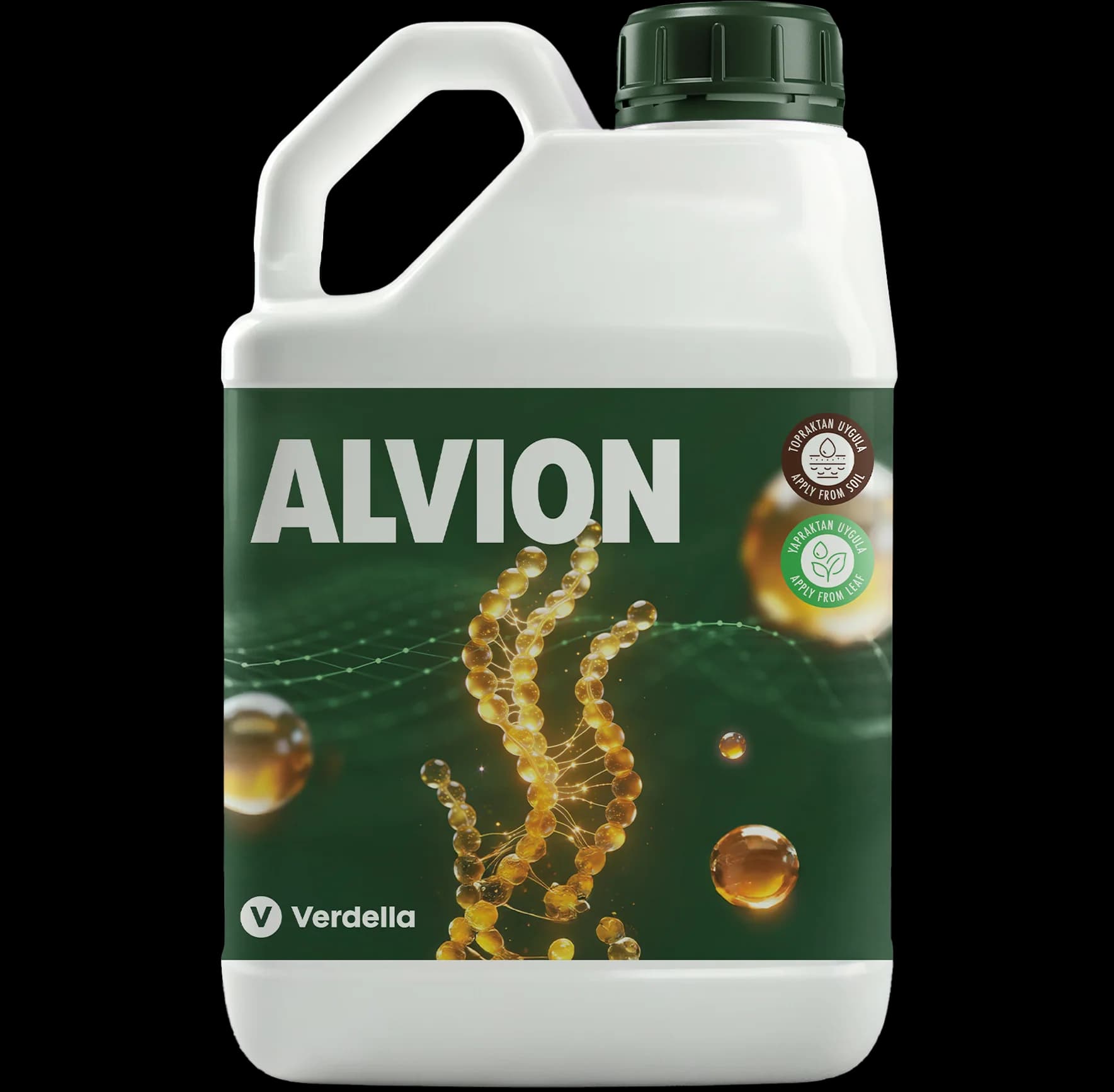 Alvion bitki gelişim ürünü ambalajı