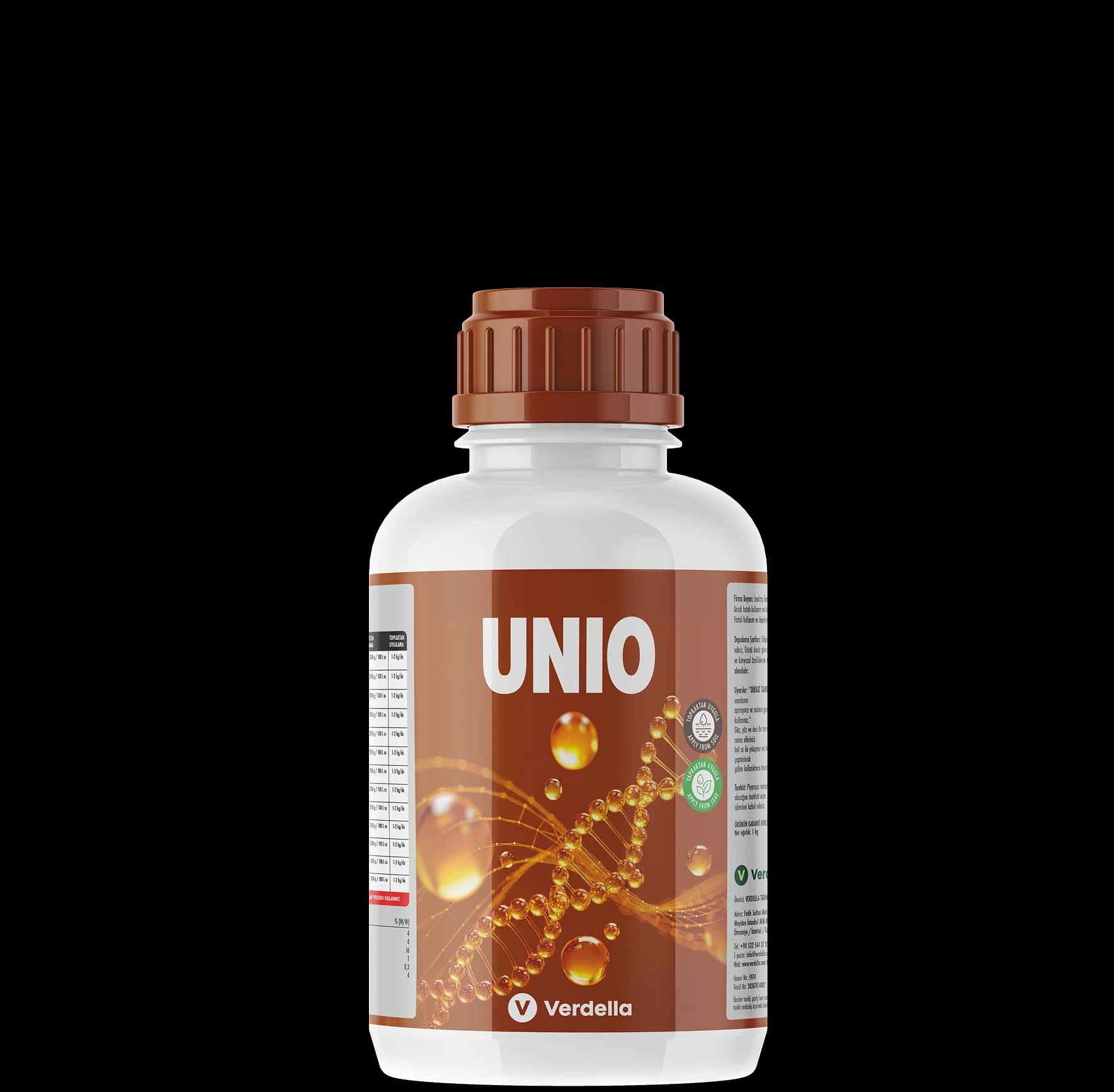 Unio pH düzenleyici adjuvant ürünü ambalajı