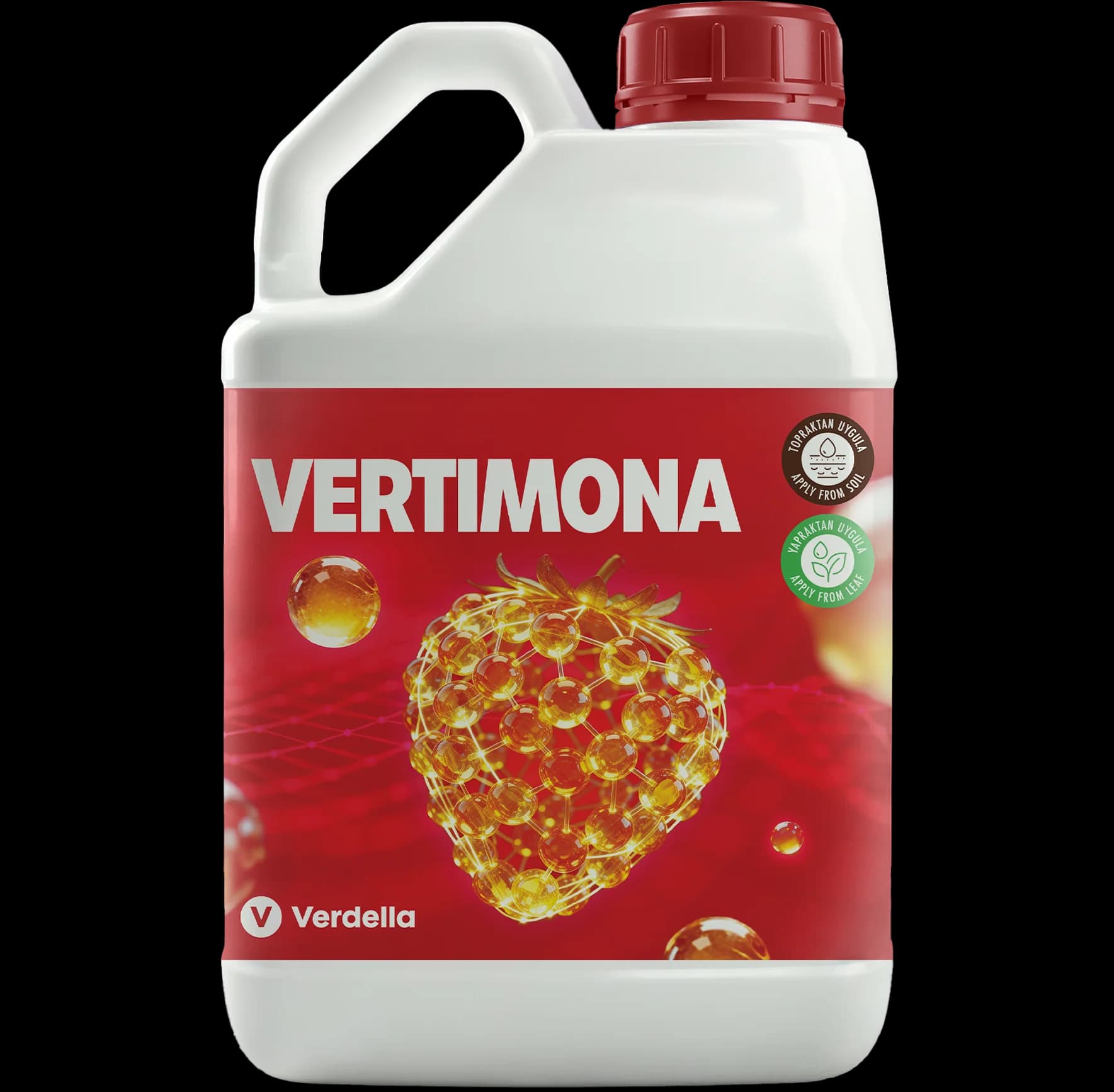 Vertimona sıvı mikro bitki besin maddeleri ambalajı